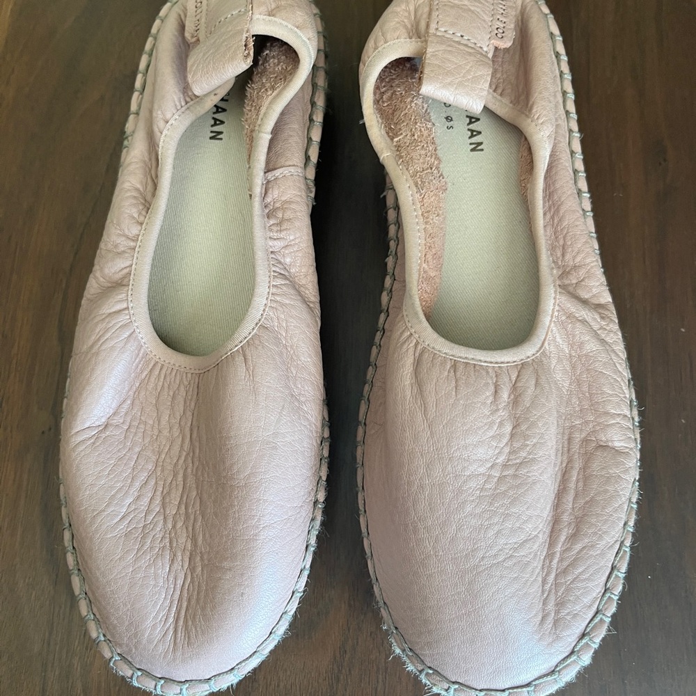 COLE HAAN GRAND OS Cloudfeel Espadrille, Leather,  Size 7
